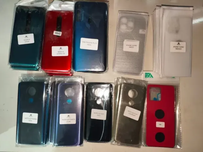 Lote de Tampas Traseiras Novas para Assistência Técnica de Celulares