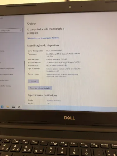 Notebook Dell inc. Inspiron