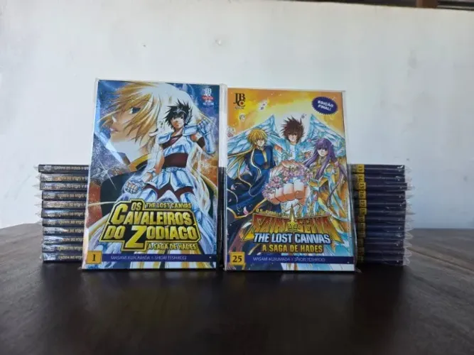 Cavaleiros Do Zodiaco The Lost Canvas 1 ao 25 - 1º edição editora jbc (usado)