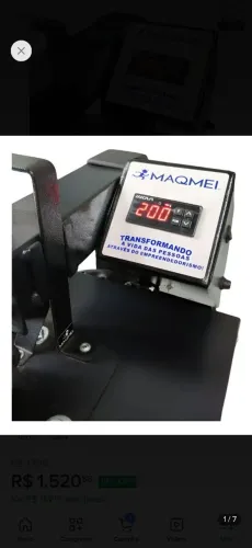 Prensa Térmica plana 38x38 maqmei