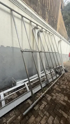 ESTRUTURA METÁLICA INDUSTRIAL PESADA - TRELIÇAS, PILARES E VIGAS