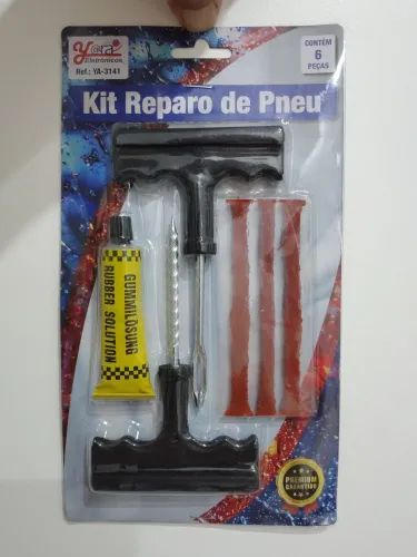 Remendo pneus sem câmara 