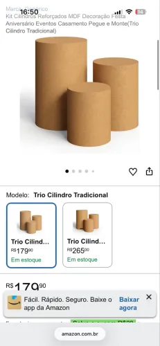 Kit Cilindros Reforçados MDF 