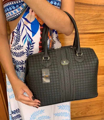 Bolsa Estilo LV Baú Elegante e Sofisticada