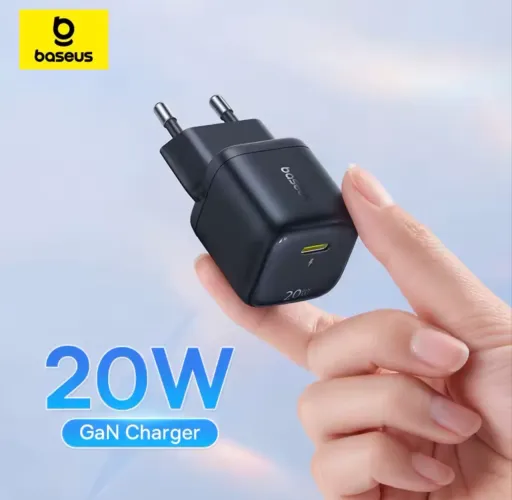 Fonte baseus carregador iPhone tipo C 20w