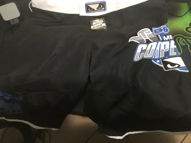 Shorts Bermuda Muay Thai Boxe Bad Boy MMA Competitor Tamanho 50