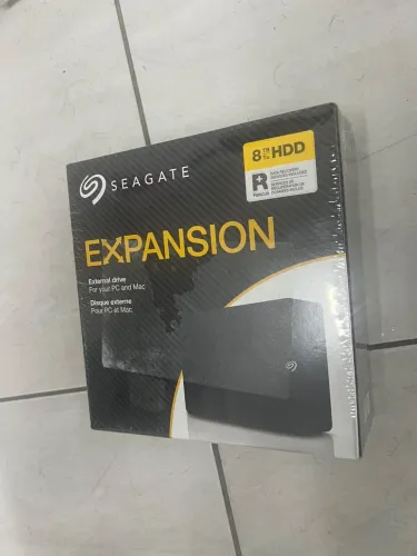 HD Externo Seagate Expansion 8TB - Novo Lacrado - PC e Mac