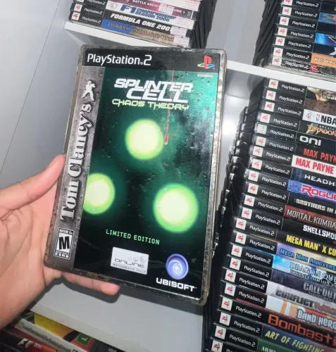 Splinter Cell ps2 steelbook