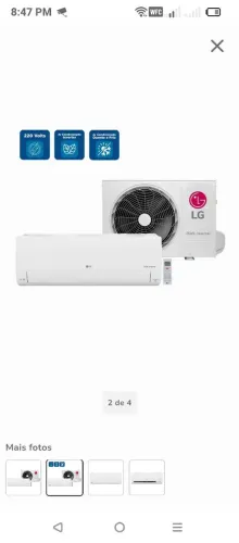 Ar Condicionado Split LG