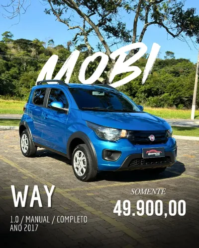 Fiat Mobi WAY 1.0 Fire Flex 5P. 2017