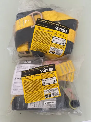 Kit de segurança para trabalho em altura ? novo e lacrado! 