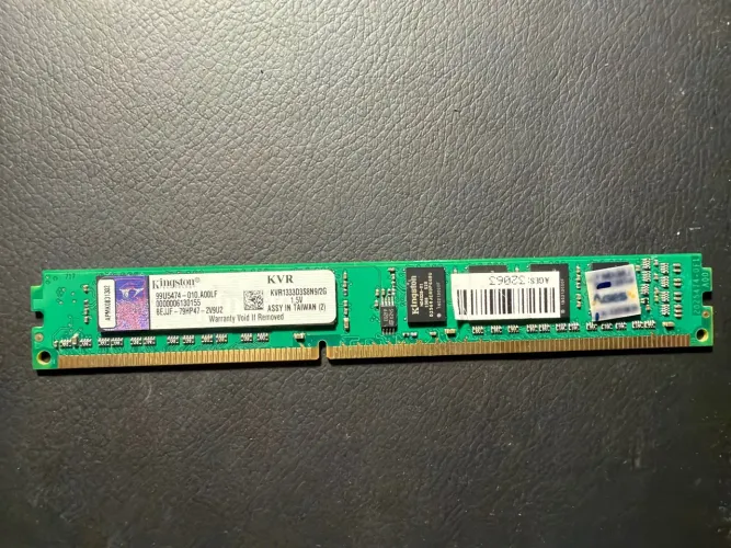 Memória Kingston 2GB DDR3 1333MHz PC Desktop - KVR1333D3S8N9/2G