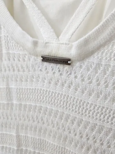 Vestido tricot colado CK 