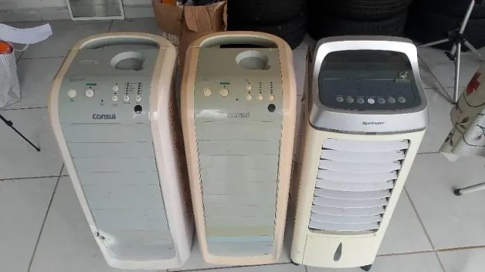 Climatizador Ventilador Umidificador Aquecedor 3 Unidades