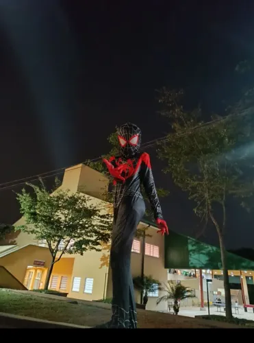 Fantasia homem aranha 10 anos