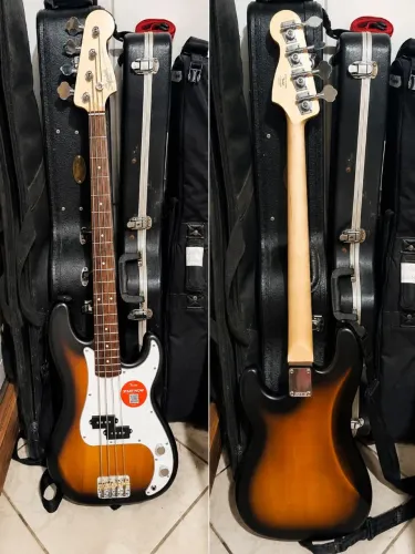 Baixo Squier Precision Novo Regulado e Revisado 