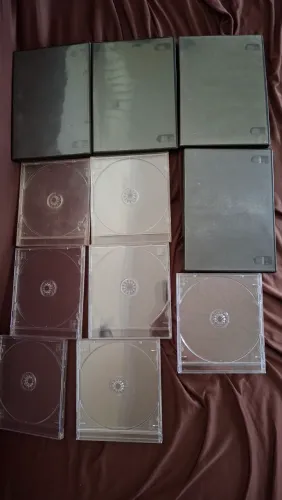 Capas CD e DVD lote