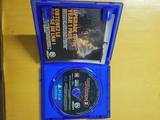 ? 2 Jogos PS4 em Ótimo Estado - The Division 2 + Sombras da Guerra - R$130 ? The Divisio