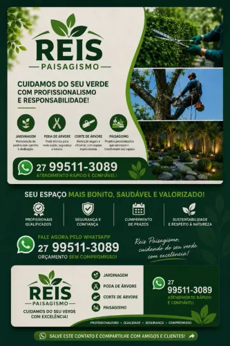 Serviço de jardinagem em geral 