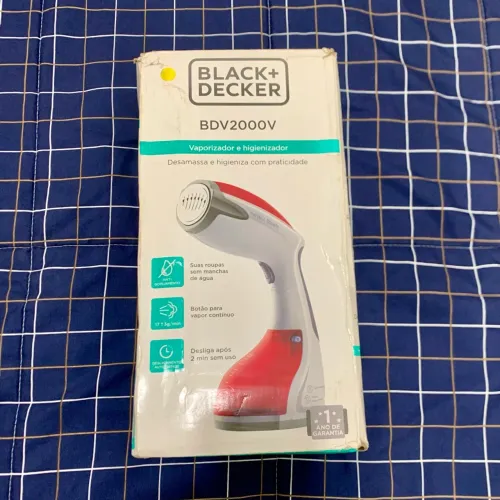 Vaporizador e Higienizador Portátil Black+Decker BDV2000V