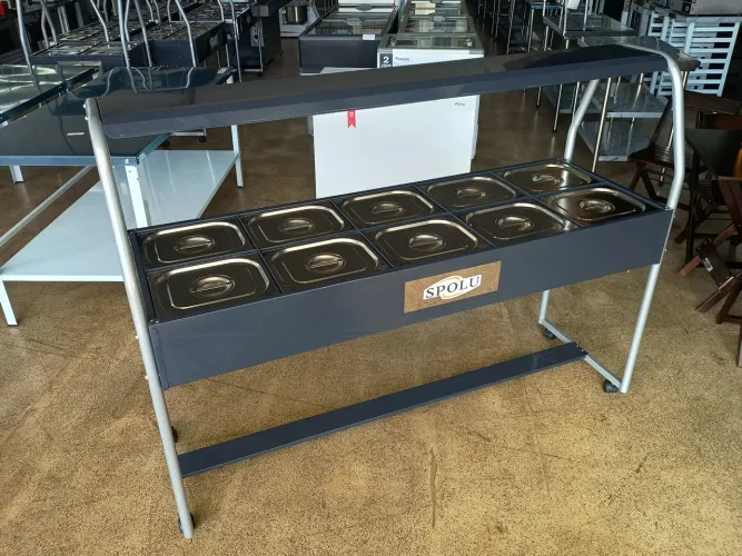 Buffet Térmico 10 Cubas Quentes 220V - Spolu