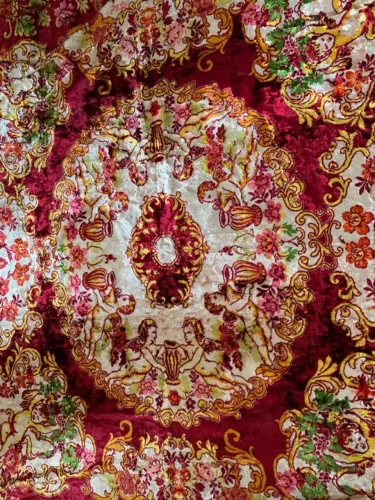 Tapete/colcha Italiana Vintage 60' Bohemia 2,20x2,50m