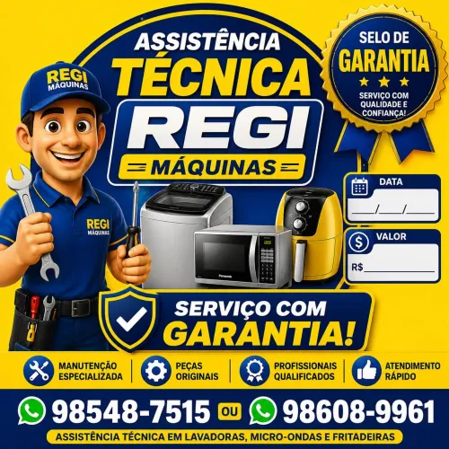 Assistência técnica de máquina de lavar 