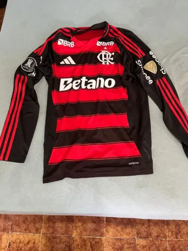 Camisa manga longa Flamengo.