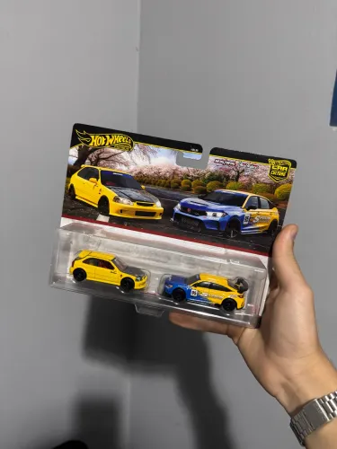 Set hotwheels civic type r