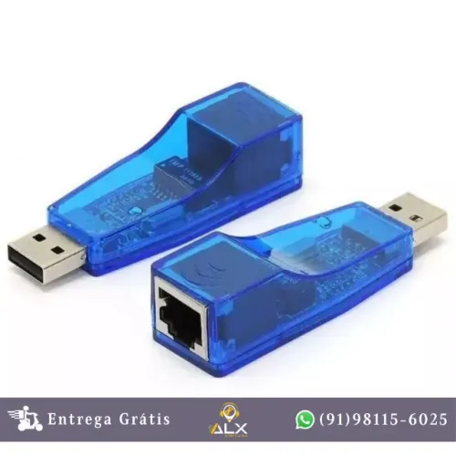 Adaptador Placa de Rede Usb 10/100mbps Rj45 Knup Hb-t66 *ENTREGA GRÁTIS*