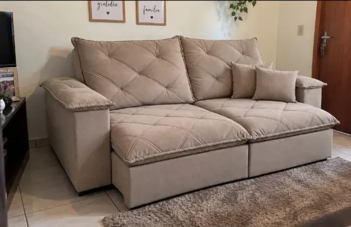 Sofá Com 2,30cm de Largura (Entrega em até 24h)