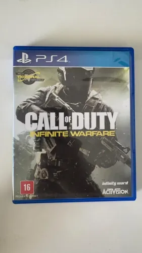 CALL OF DUTY INFINITE WARFARE PS4 ORIGINAL MIDIA FISCA COM CAIXA E MANUAL