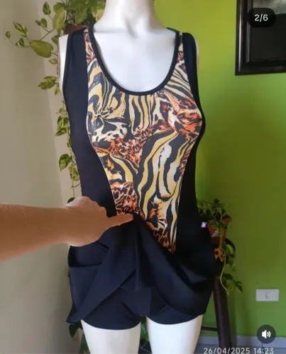 Vestido Macaquinho fitness - Kaisan modas - Tam M
