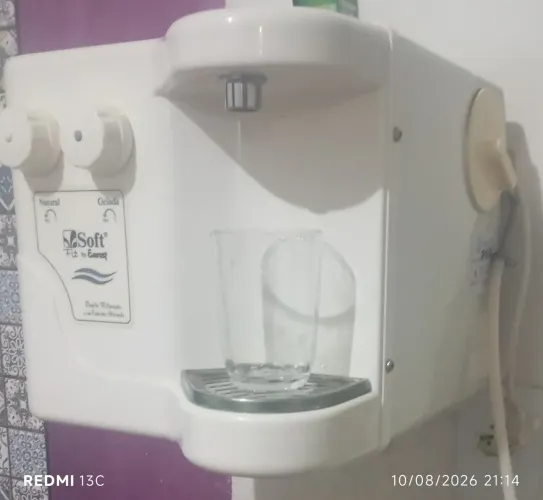 Bebedouro para purificador de água