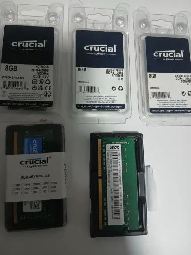 Memória ddr4 8gb notebook 