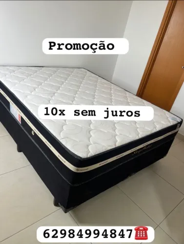 Queen (novo) colchão+Base
