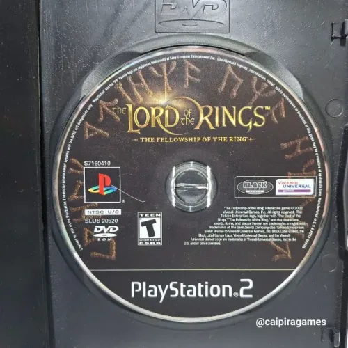 Lord of the Rings - fellowship of the ring playstation 2 ps2