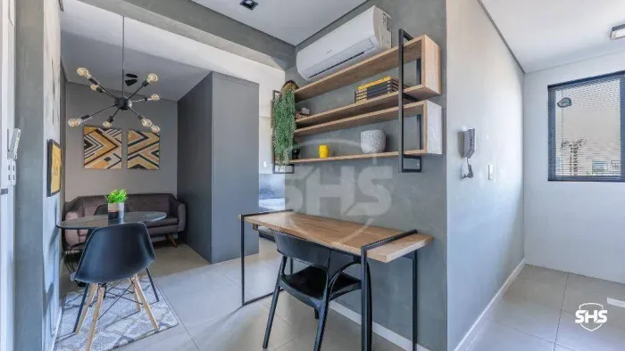 Apartamento com 1 dormitório para alugar, 30 m² por R$ 2.500/mês - Velha - Blumenau/SC
