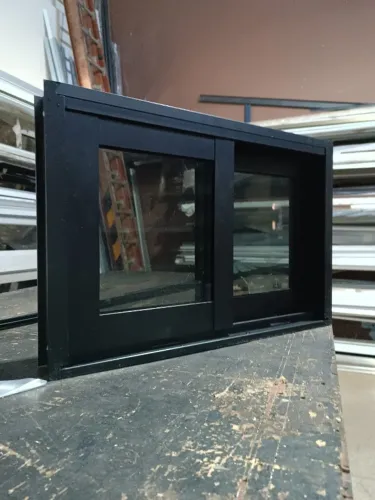 Janela De Correr 2 Folhas 60x40 (móvel + fixa) Alumínio Linha Suprema