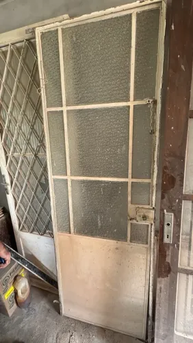 Porta de ferro 70x210