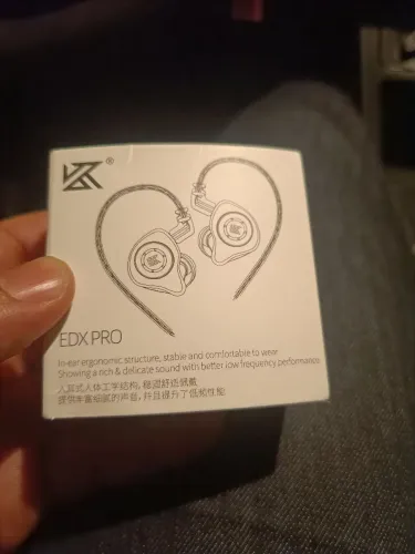 Fone KZ EDX PRO ORIGINAL! Com microfone