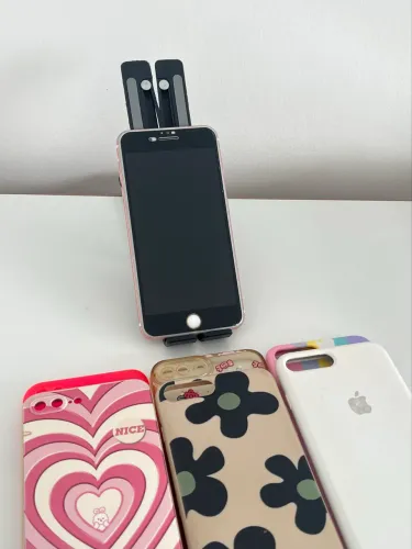 Iphone 7 Plus | Película de vidro 3D (preta) | Capas