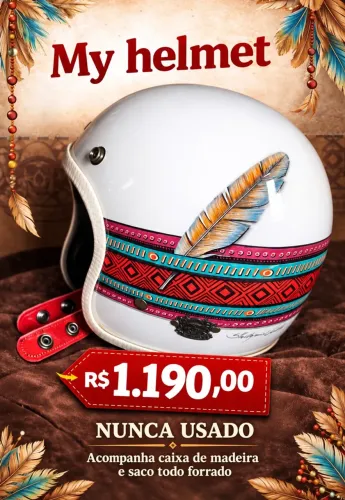 Vendo capacete My Helmet ? nunca usado