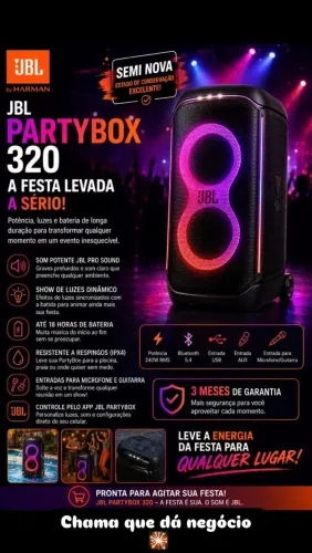 Caixa JBL partybox 320 