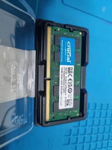 Memória RAM 16GB DDR4 3200MHz (SODIMM) para Notebook - Crucial