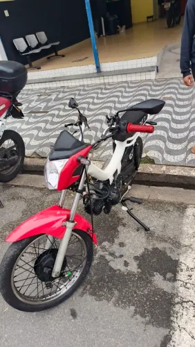 Mobilete bikelete 4 tempos moby com doc frente cg 160