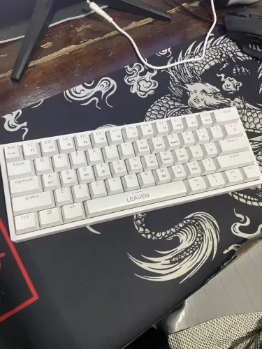 Teclado Leaven k620 (60%) switch azul