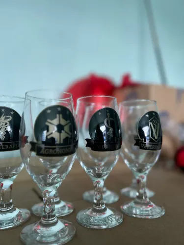 Taças de vidro Personalizadas c/ Cursos