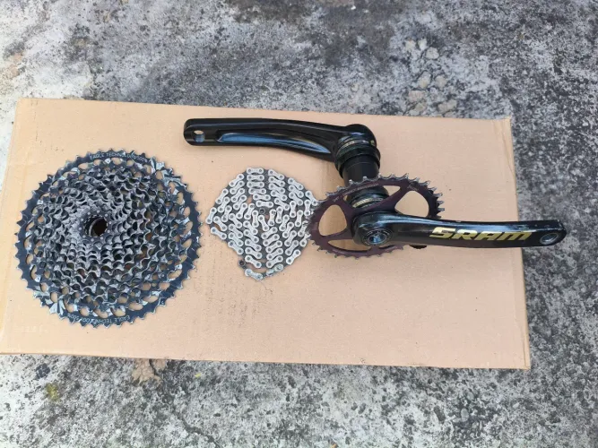 Pé de vela Sram 175mm