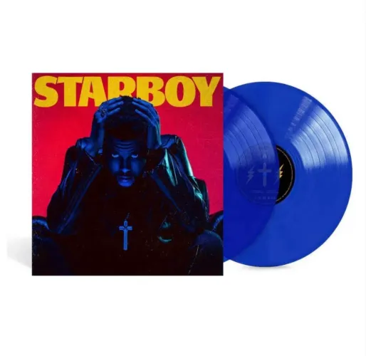 The Weeknd Starboy Vinil Azul Lacrado Importado